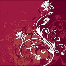 花的背景設(shè)計(jì)