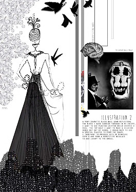 時(shí)尚禮服設(shè)計(jì)雜志圖