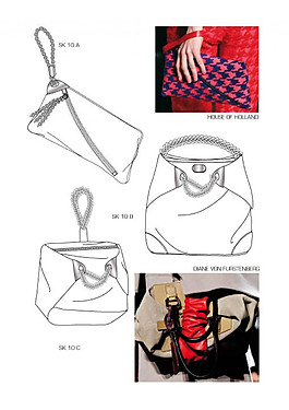 女包設計與實物對比圖