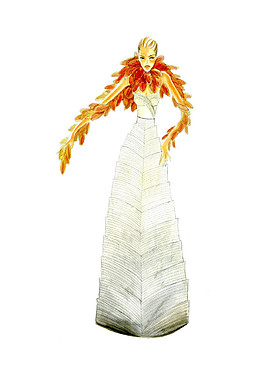 時(shí)尚連衣裙設(shè)計(jì)圖