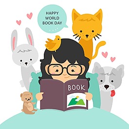 看書(shū)的孩子
