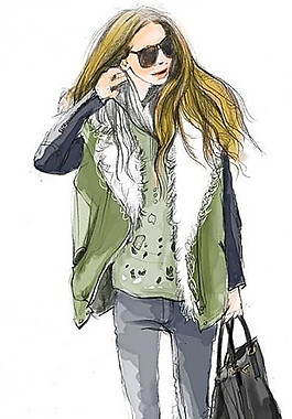 休閑女裝設計圖