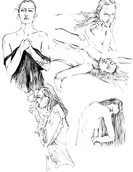 女裝設(shè)計(jì)效果圖