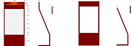 紅色立地式導(dǎo)視牌設(shè)計(jì)