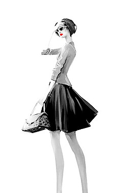 時(shí)尚女裝設(shè)計(jì)圖
