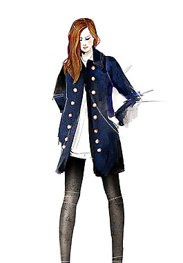 時尚女裝設計圖