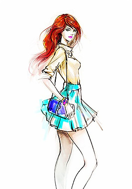 時尚女裝設計圖