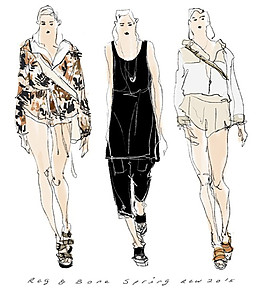 3款時尚女裝設計圖