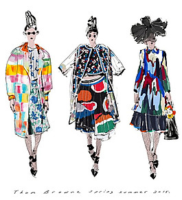 3款時尚女裝設計圖