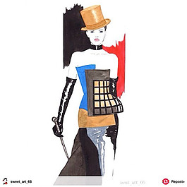 時尚女裝設計圖