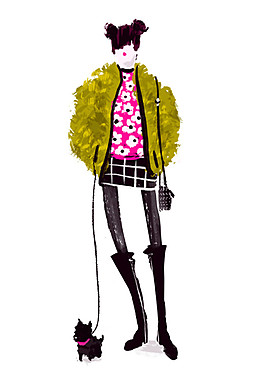 時尚女裝設計圖