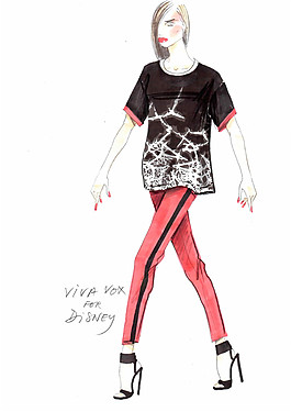 時尚女裝設計圖