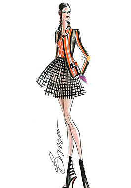 時尚女裝設計圖