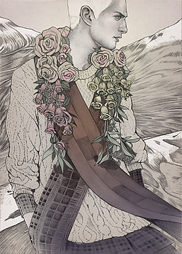花朵女裝設(shè)計圖