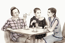 3款職業(yè)女裝設(shè)計圖