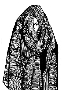 條紋大衣設(shè)計(jì)圖