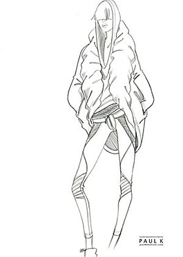 休閑女裝設(shè)計圖