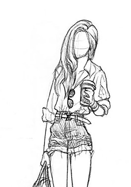 休閑女裝設(shè)計(jì)圖
