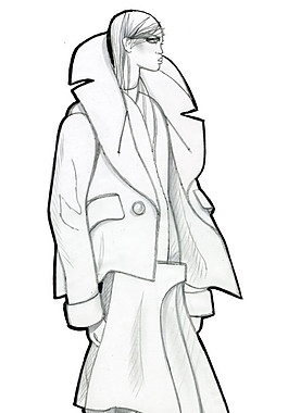 時(shí)尚女裝設(shè)計(jì)圖