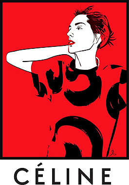 紅色休閑男裝設(shè)計圖
