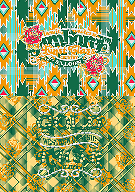 抽象底紋花紋背景