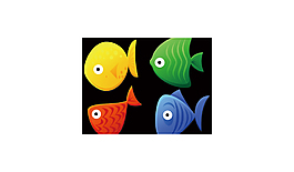 小魚矢量圖標