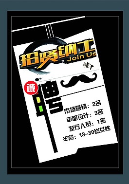 創(chuàng)意招聘海報(bào)