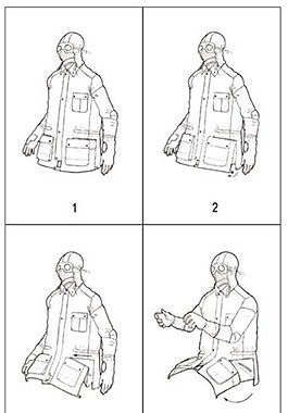 連帽口袋外套設(shè)計圖