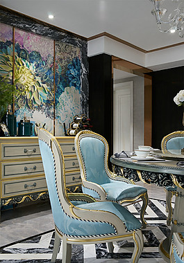 法式軟裝效果圖