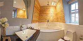 田園地中海簡歐風浴室裝修效果圖