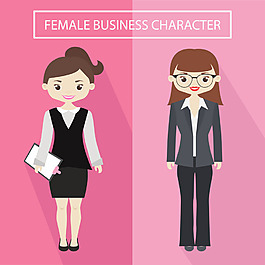 女老師插畫