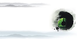 中國風(fēng)山水CDR