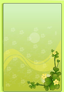 藍(lán)色花紋背景EPS
