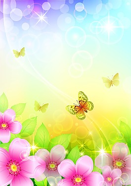 太陽花背景EPS