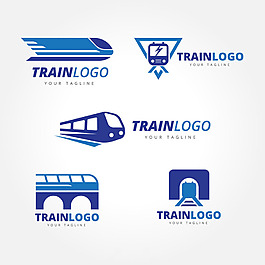 火車的logo標(biāo)識(shí)標(biāo)志矢量設(shè)計(jì)素材