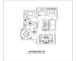 別墅裝修平面圖