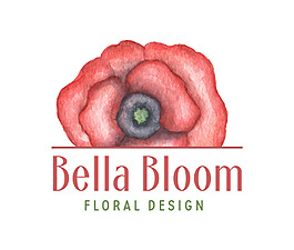 唯美水彩花卉LOGO