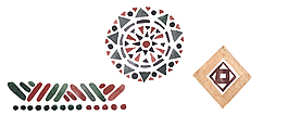 水彩時(shí)尚復(fù)古花紋設(shè)計(jì)