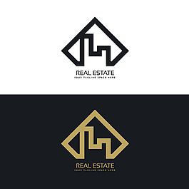 優(yōu)雅的房地產標志logo