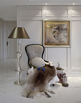 美式臥室軟裝效果圖