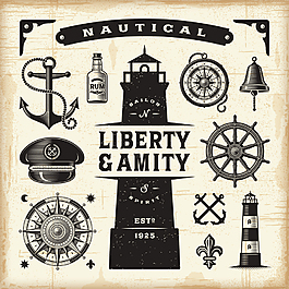 歐式海賊圖標(biāo)AI