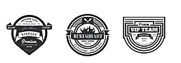 矢量復(fù)古LOGO標(biāo)志設(shè)計(jì)