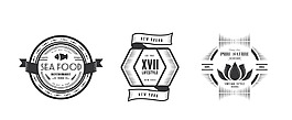 勛章復古LOGO