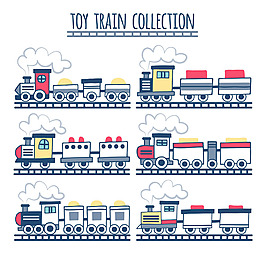 精致手繪玩具火車