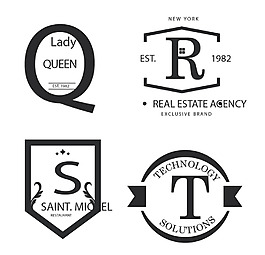 矢量英文LOGO素材