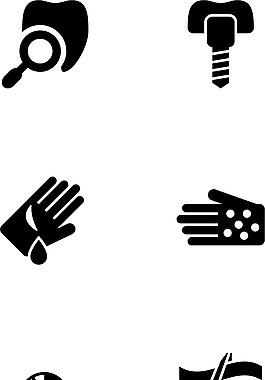 科學(xué)醫(yī)療類(lèi)圖標(biāo)黑色簡(jiǎn)約圖標(biāo)矢量圖源文件