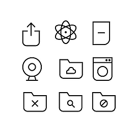 商務(wù)辦公I(xiàn)CON圖標(biāo)標(biāo)志圖片