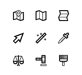 icons 辦公圖標