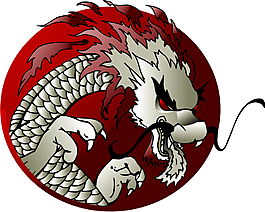 中國(guó)龍圖案素材
