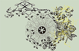 花卉花纹图案设计